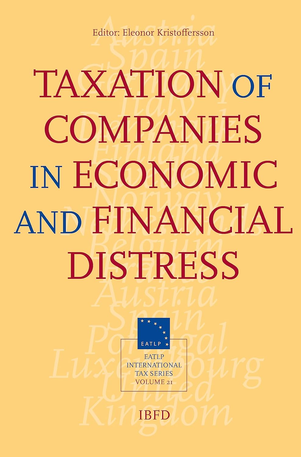Taxation of Companies in Economic and Financial Distress