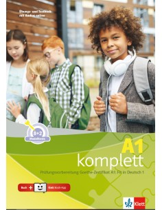 Α1 komplett, Ubungs- und Testbuch mit Audios online + Klett Book-App (12μηνη χρήση)