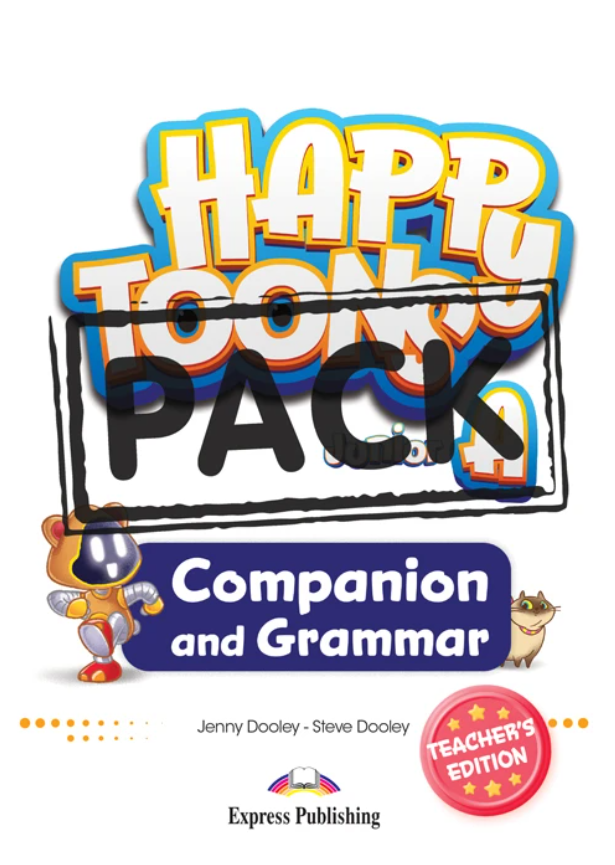 HappyToons Junior A - Companion & Grammar Teacher's Edition (with Companion & Grammar DigiBooks App)