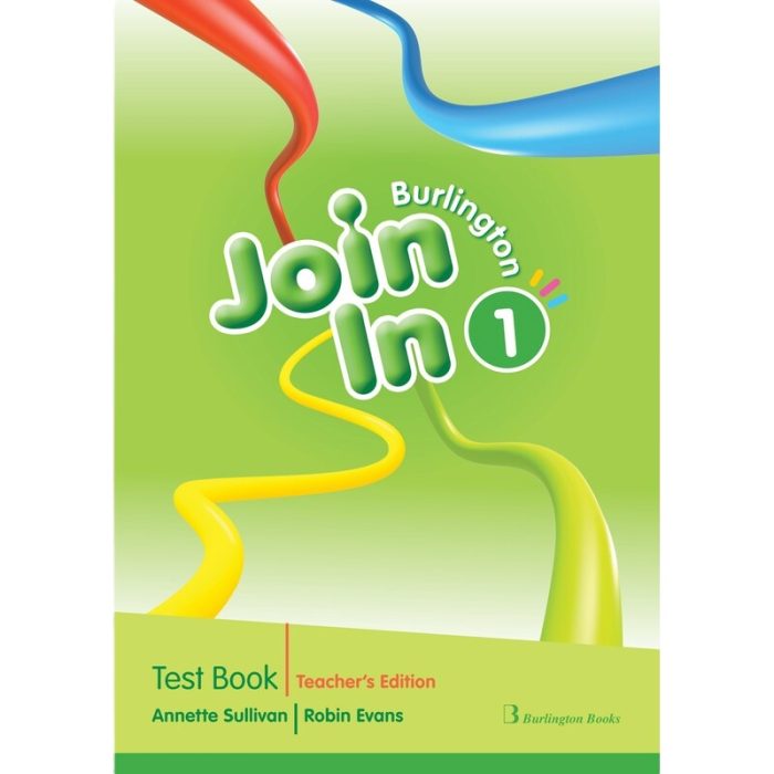 Join In 1 Test Book Teacher's Edition Join In 1 Test Book Teacher's Edition
