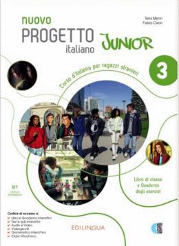 Nuovo Progetto Italiano Junior 3 Libro Di Classe E Quaderno Degli Esercizi + Video + Audio