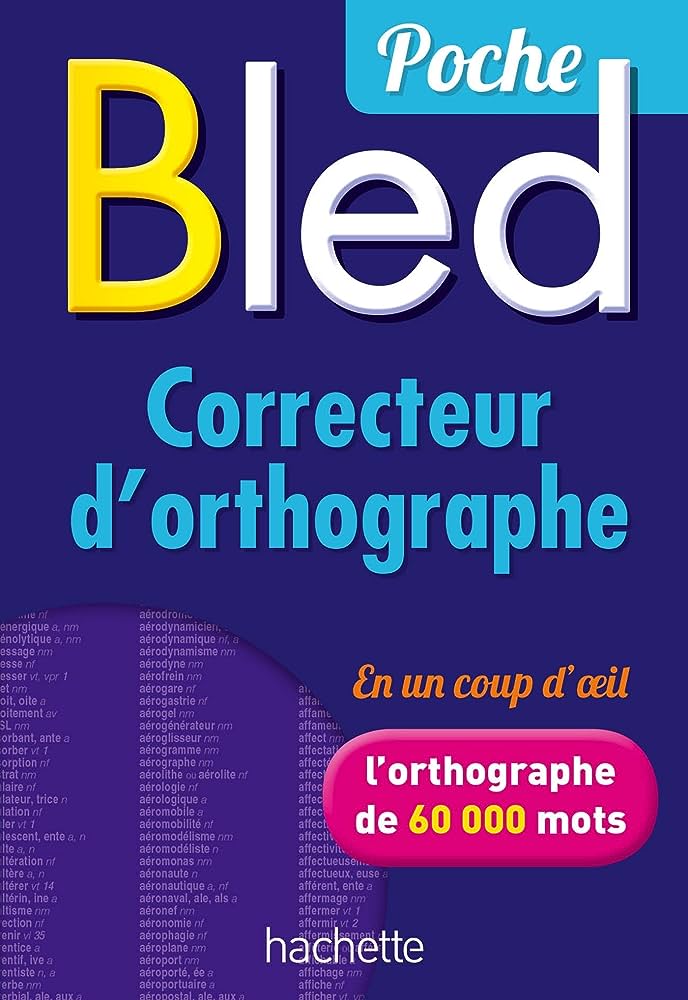 BLED-CORRECTEUR-DORTHOGRAPHE-MINI-BLED.jpg BLED CORRECTEUR DORTHOGRAPHE MINI - BLED