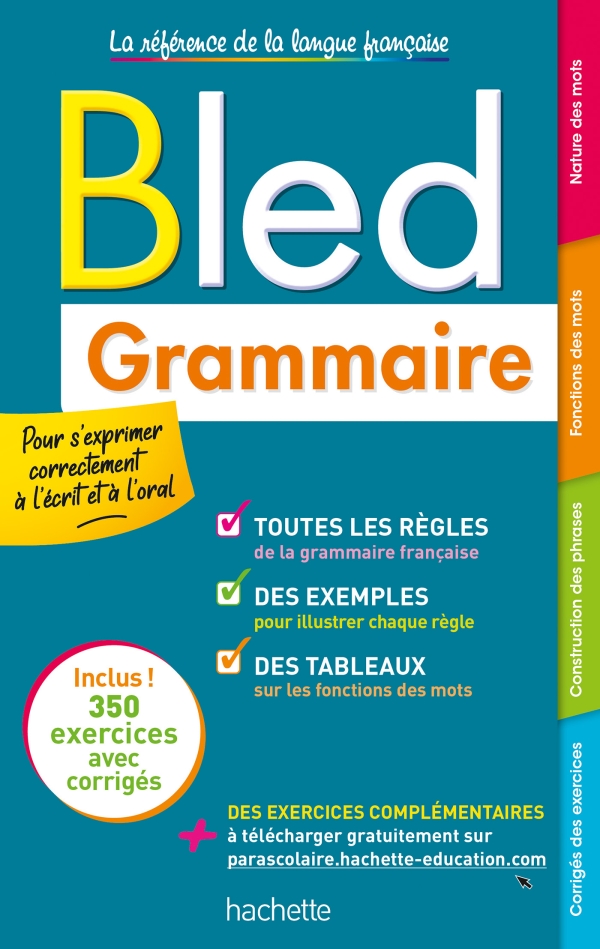 BLED GRAMMAIRE - DANIEL BERLION