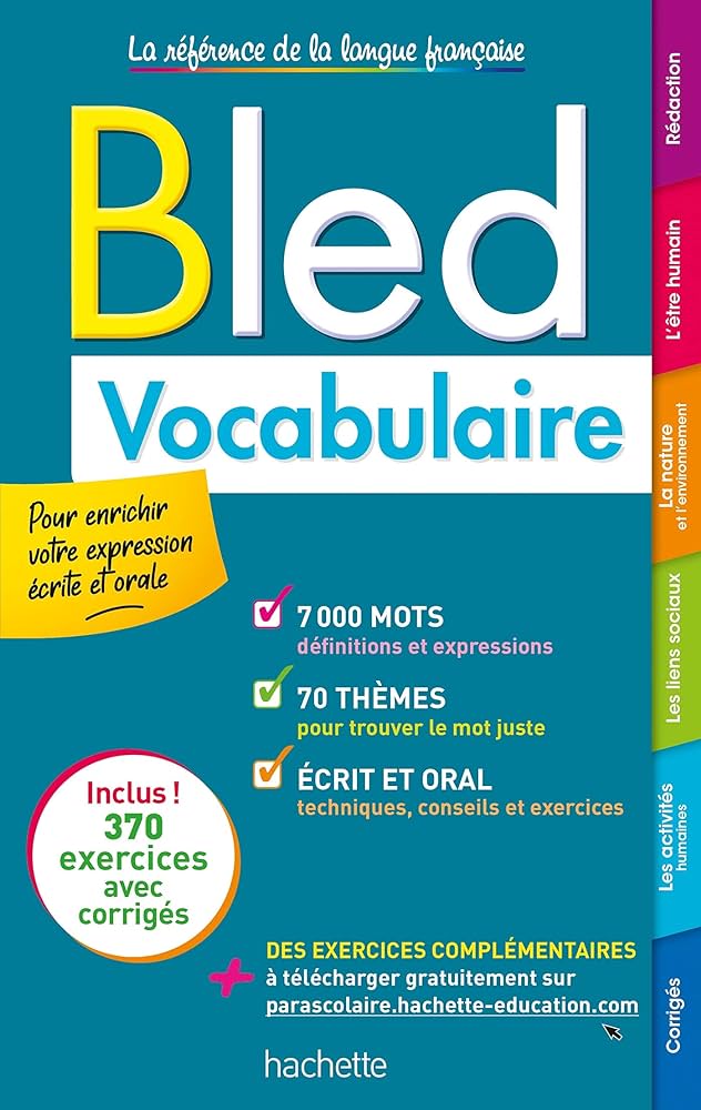 BLED VOCABULAIRE N/E - COLLECTIF