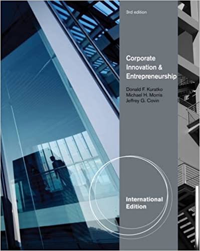 CORPORATE INNOVATION   ENTREPRENEURSHIP - DONALD KURATKO-MIC