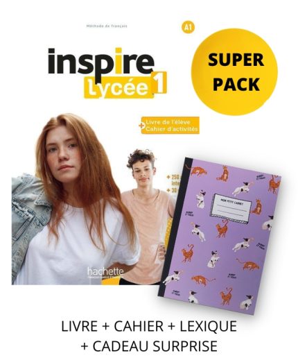 INSPIRE LYCEE 1 SUPER PACK (LIVRE + CAHIER + LEXIQUE + CADEA