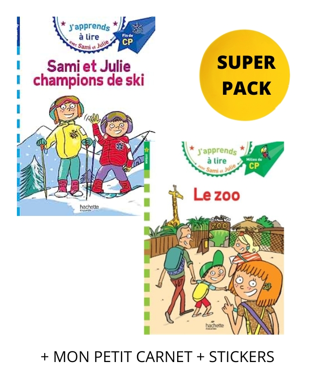 JAPPRENDS A LIRE AVEC SAMI ET JULIE SUPER PACK (+ MON PETIT