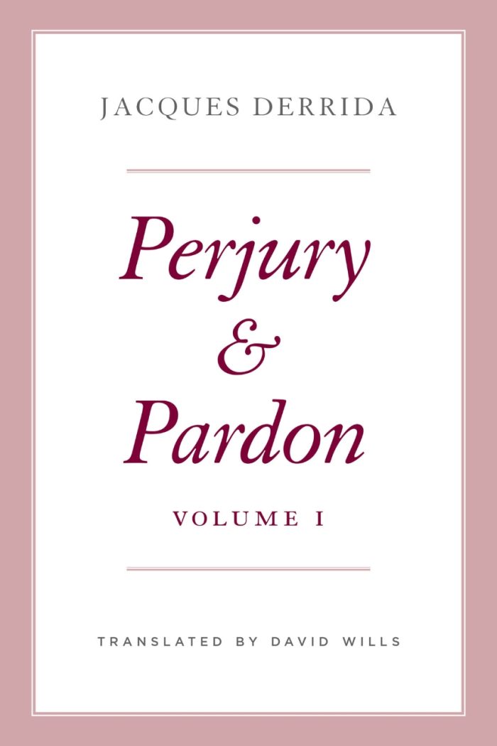 Perjury and Pardon, Volume I Perjury and Pardon, Volume I