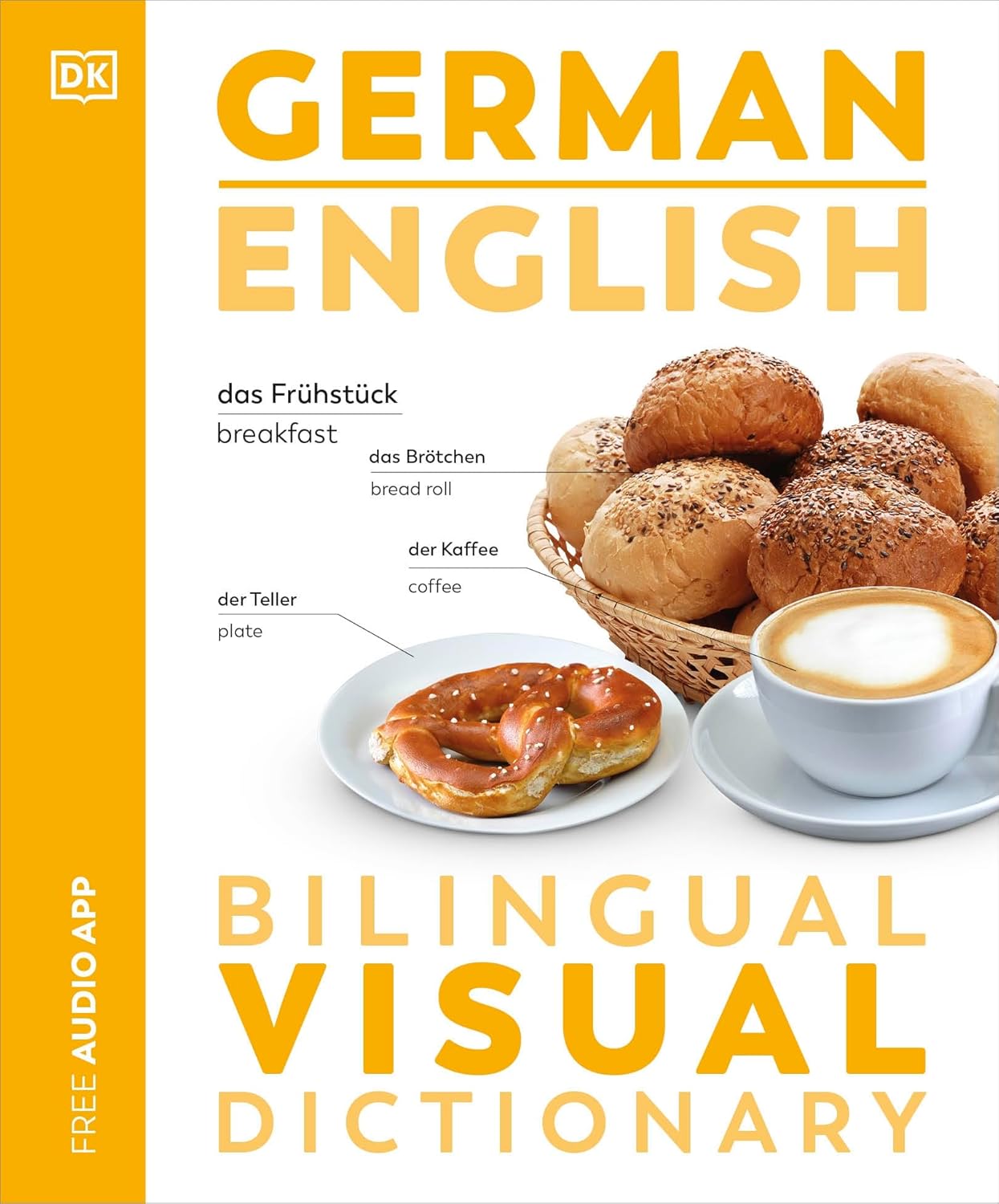 German English Bilingual Visual Dictionary + Free Audio App