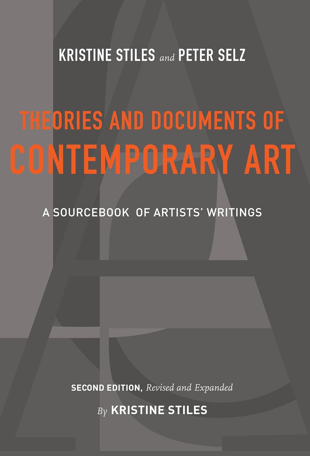 Theories and Documents of Contemporary Art: A Sourcebook of Artists' Writings