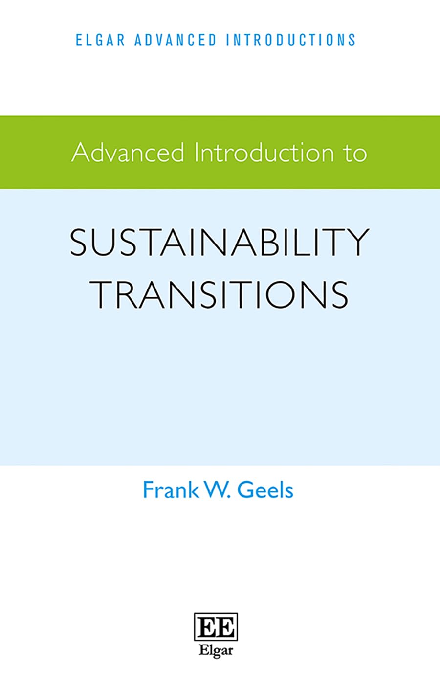 Advanced Introduction to Sustainability Transitions (hardcover