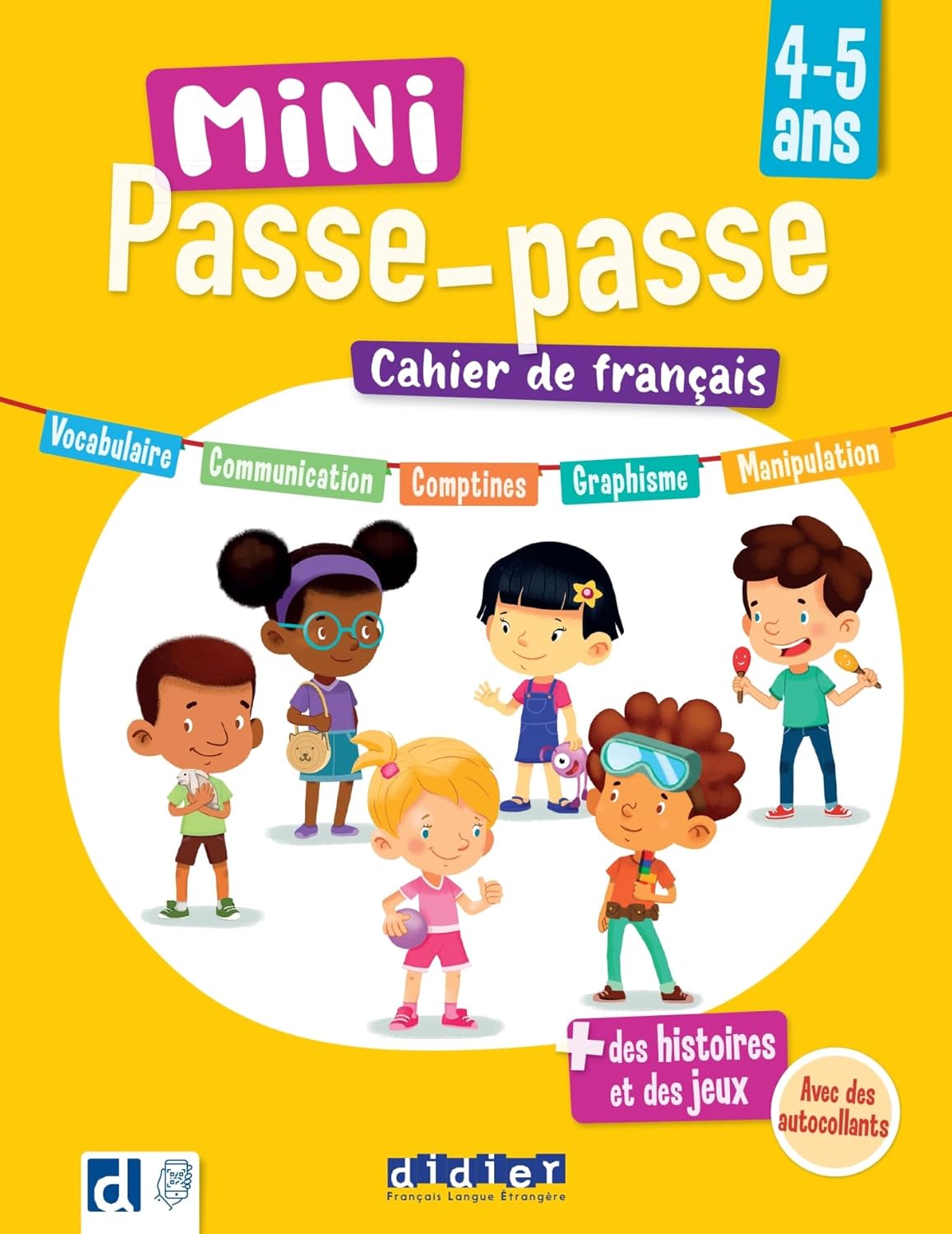 Mini Passe-passe 4-5 ans Cahier de francais