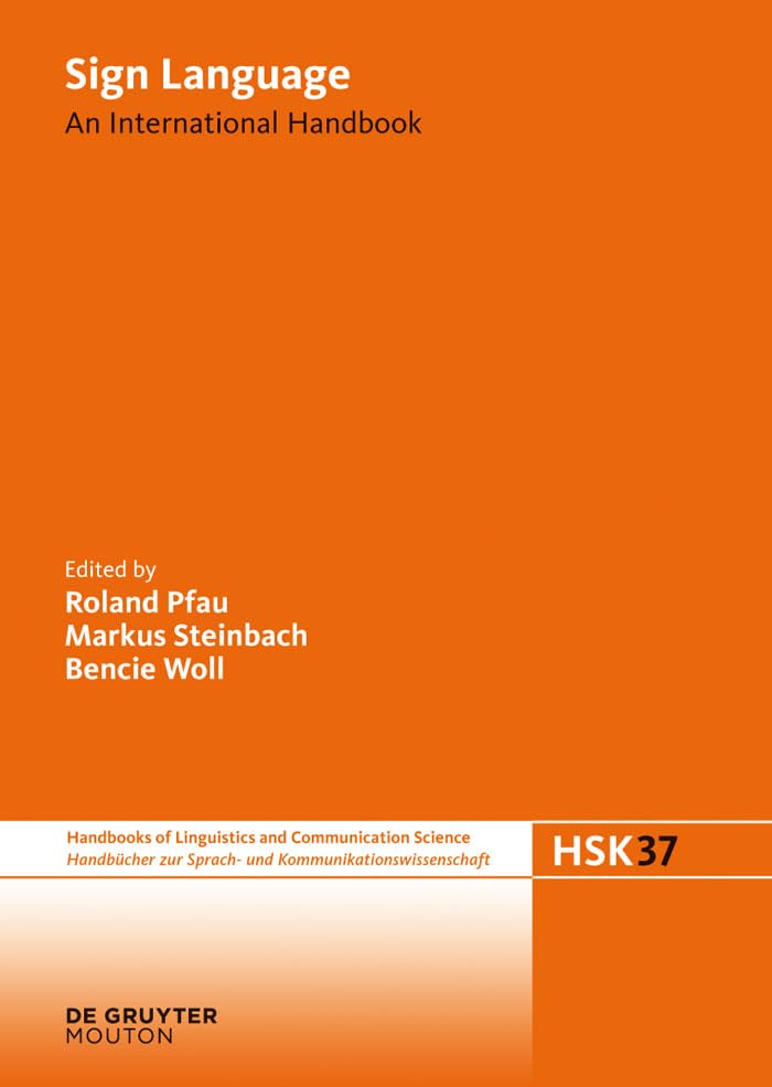 Sign Language An International Handbook