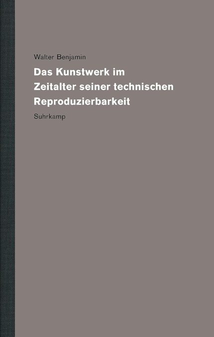 Werke und Nachla?. Kritische Gesamtausgabe 16: Das Kunstwerk im Zeitalter seiner technischen Reproduzierbarkeit
