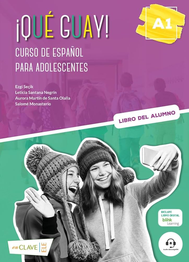 Que Guay A1 Libro del Alumno & Cuaderno de actividades & audio descargable & Glosario Griego