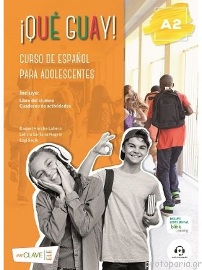Que Guay A2 Libro del Alumno & Cuaderno de actividades & audio descargable & Glosario Griego