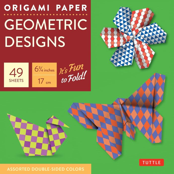 Origami Paper Geometric Designs Origami Paper Geometric Designs