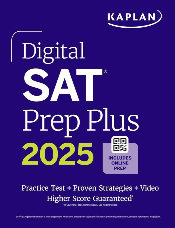 Digital SAT Prep Plus 2025 includes online prep Digital SAT Prep Plus 2025 includes online prep
