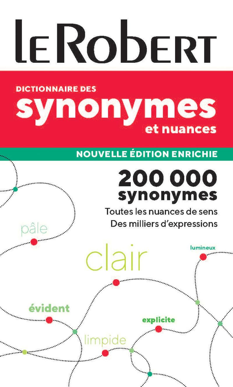 Le Robert Synonymes et nuances