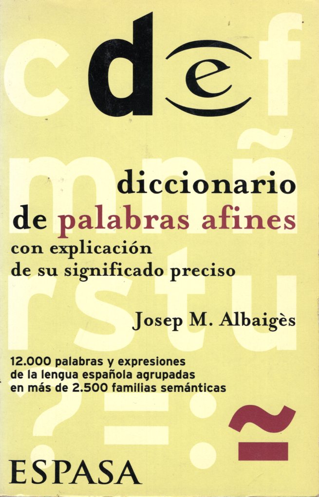 Diccionario de Palabras Afines