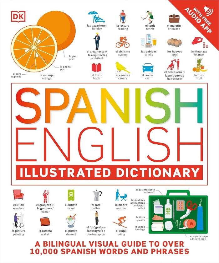 Spanish English Illustrated Dictionary: A Bilingual Visual Guide to Over 10,000 Spanish Words and Phrases Spanish English Illustrated Dictionary: A Bilingual Visual Guide to Over 10,000 Spanish Words and Phrases