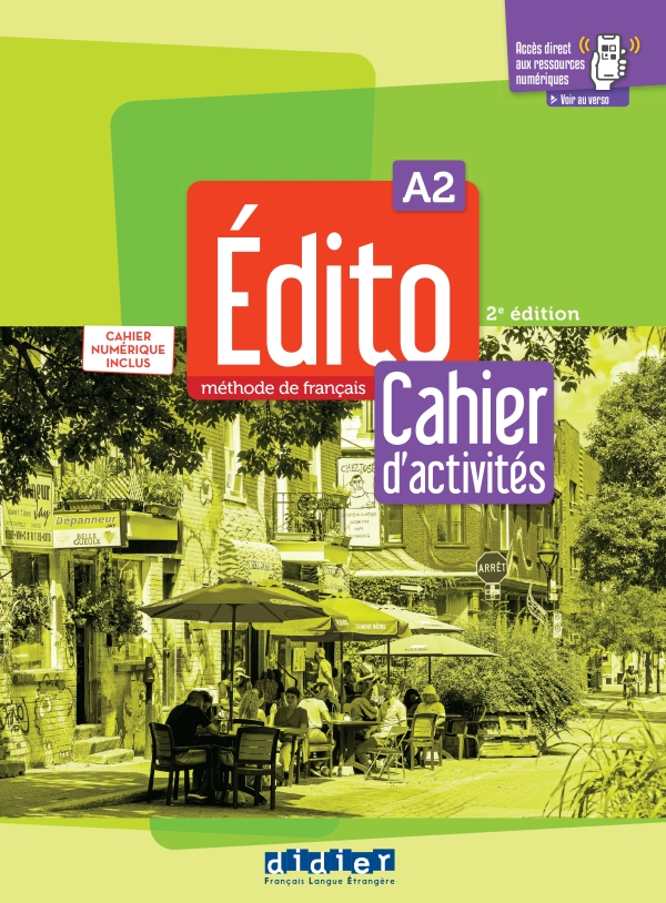 Edito A2 Cahier d' activites + numerique inclus