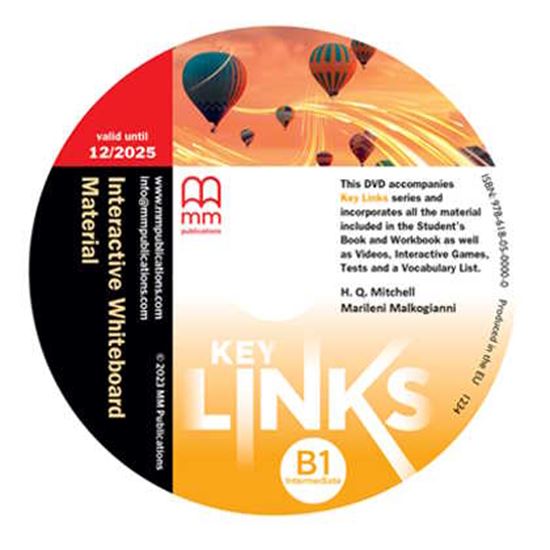 Key Links B1 Intermediate Interactive Whiteboard Material DVD