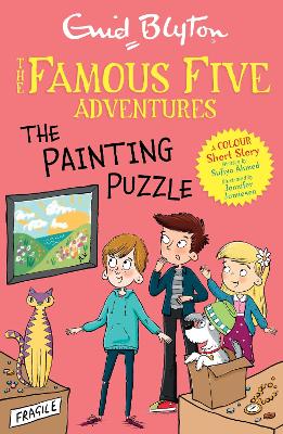 FAMOUS FIVE COLOUR SHORT STORIES: THE PAINTING PUZZLE PB - E