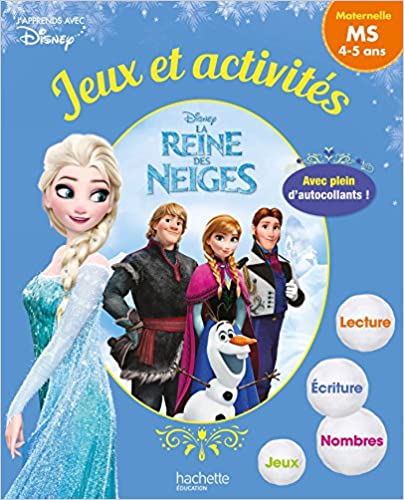 JEUX ET ACTIVITES LA REINE DES NEIGES - MOYENNE SECTION - CO