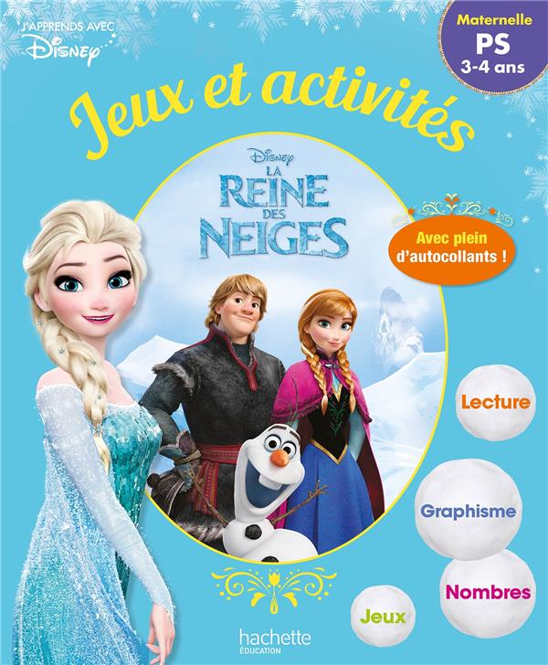 JEUX ET ACTIVITES LA REINE DES NEIGES - PETITE SECTION - COL