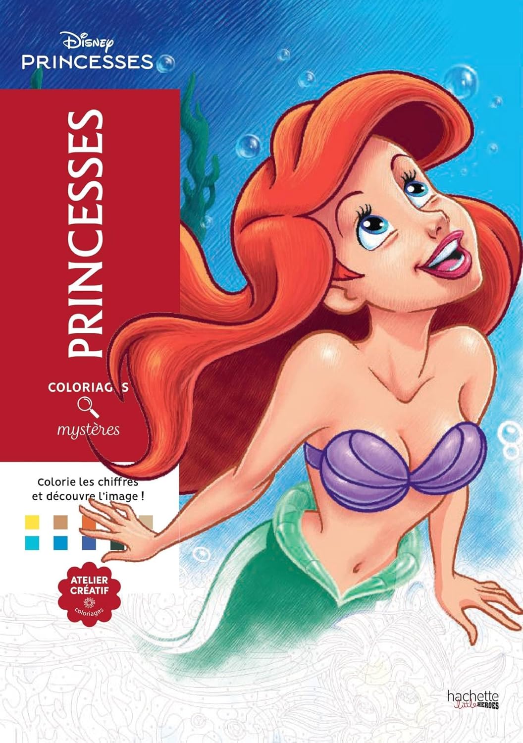 Coloriages Mysteres Disney - Princesses