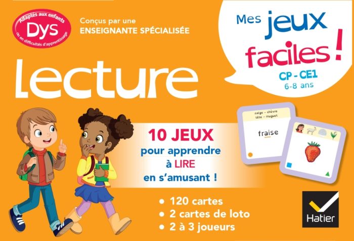 Mes jeux de lecture facile ! dys (CP-CE1) Mes jeux de lecture facile ! dys (CP-CE1)