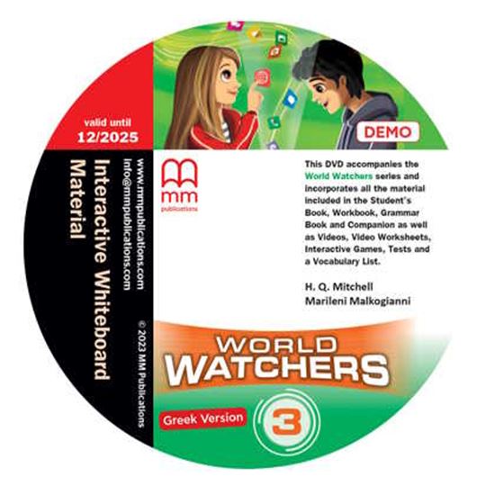 World Watchers 3 DVD Interactive Whiteboard Material