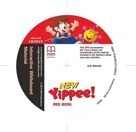 New Yippee DVD Red Interactive Whiteboard Material Pack