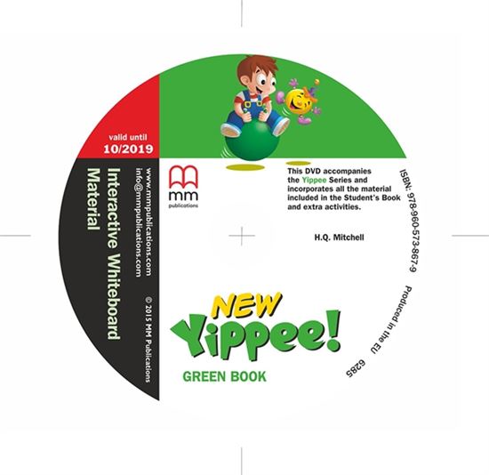 New Yippee DVD Green Interactive Whiteboard Material Pack