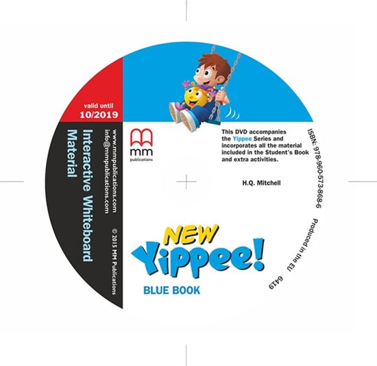 New Yippee DVD Blue Interactive Whiteboard Material Pack
