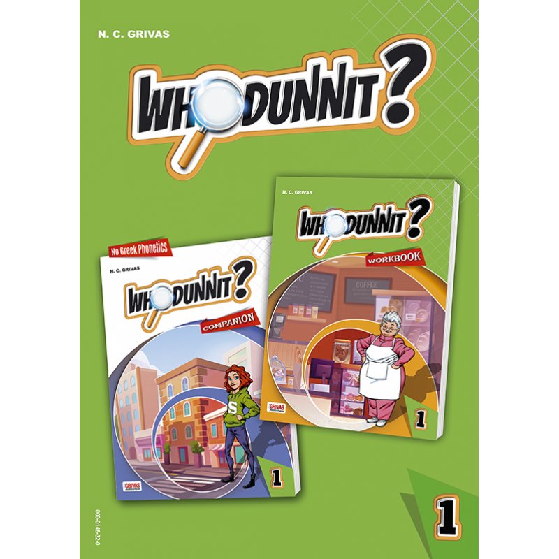 Whodunnit 1 Workbook & No Greek Phonetics Companion
