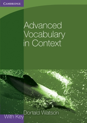 ADVANCED VOCABULARY IN CONTEXT SB W/A - DONALD WATSON
