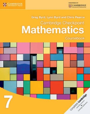 CAMBRIDGE CHECKPOINT MATHEMATICS COURSEBOOK 7 - GREG BYRD-LY
