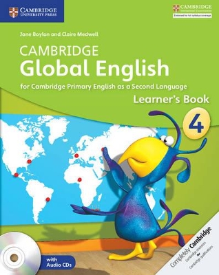 CAMBRIDGE GLOBAL ENGLISH STAGE 4 LEARNERS BOOK (+CD) - JANE