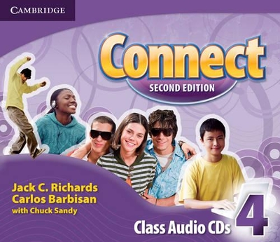 CONNECT 4 CD CLASS (2) 2ND ED - JACK C. RICHARDS-CARLOS BARB