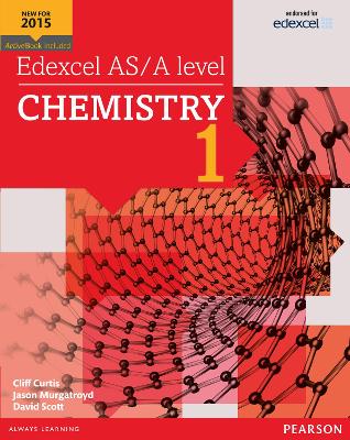 EDEXCEL AS/A LEVEL CHEMISTRY SB 1 (+ ACTIVE BOOK) - CLIFF CU
