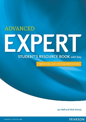 EXPERT ADVANCED RESOURCE BOOK WITH ANSWERS - JAN BELL