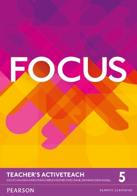 FOCUS 5 ACTIVE TEACH CD-ROM - VAUGHAN JONES (AUTHOR) MONICA