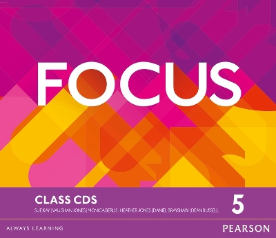 FOCUS 5 CD CLASS - VAUGHAN JONES (AUTHOR) MONICA BERLIS (AUT