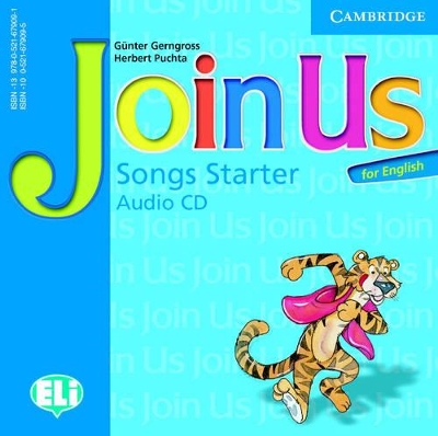 JOIN US FOR ENGLISH STARTER CD SONG - GUNTER GERNGROSS-HERBE
