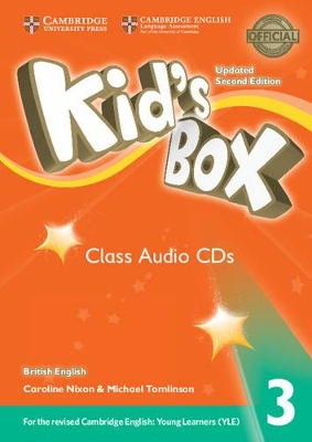 KIDS BOX 3 CD CLASS (2) UPDATED 2ND ED - CAROLINE NIXON-MICH