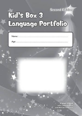 KIDS BOX 3 LANGUAGE PORTFOLIO UPDATED 2ND ED - KAREN ELLIOTT