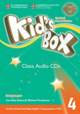 KIDS BOX 4 CD CLASS UPDATED 2ND ED - CAROLINE NIXON-MICHAEL