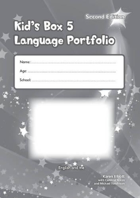 KIDS BOX 5 LANGUAGE PORTFOLIO UPDATED 2ND ED - KAREN ELLIOTT